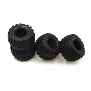 Tamiya Lunchbox/Pumpkin/WR02/G601/QD, 9805213/19805213 Tires/Tyres (4 Pcs.), NEW - Picture 1 of 2
