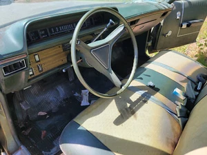1970 Dodge Polara Special Instrument Cluster Bezels. Green  Three pieces - Picture 1 of 23