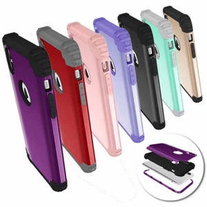 3 in 1 Shockproof Rugged Phone Case For Samsung Galaxy S25 S24 S23 S22 S21 S20 - Picture 1 of 31