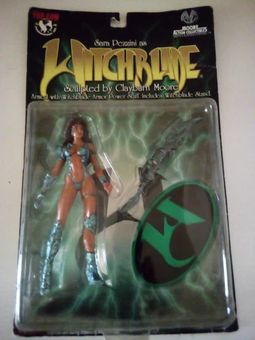 WitchBlade by Sarah Pezzini & Moore Action Collectibles Top Cow Comics (MOC) Cover