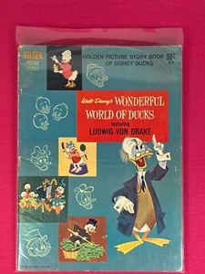 Golden Picture Stories ST-4 1961 Walt Disney Maravilloso Mundo de Patos Tesoro - Imagen 1 de 1
