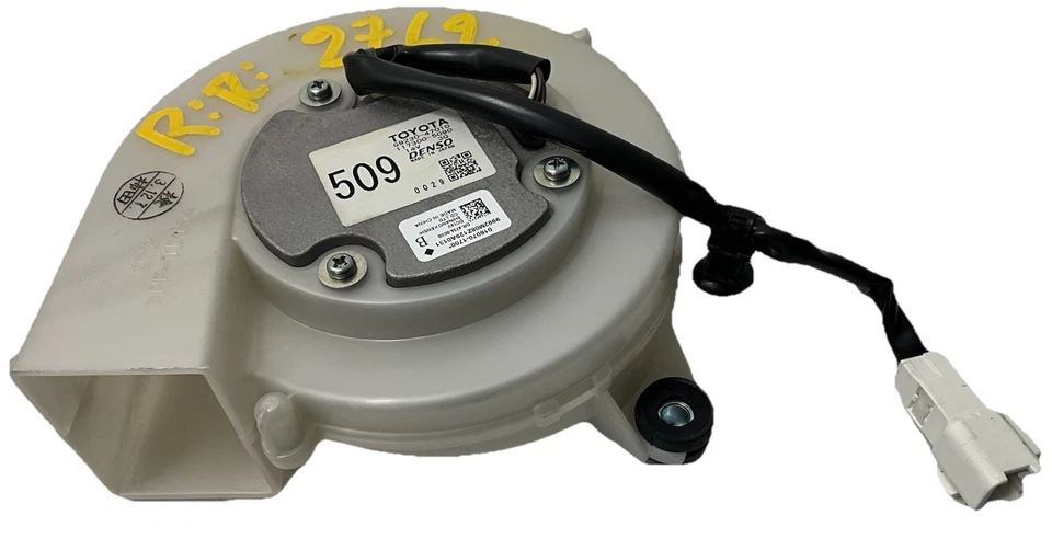 Toyota Prius 2013 motor soplador de aire acondicionado trasero derecho G923047010 OEM Foto 1 de 4