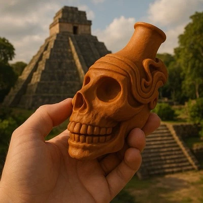 Silbato de muerte azteca extremadamente fuerte Foto 1 de 4