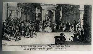 Jacques Callot (1592-1635) “The Lavender Dei Feet “Etching - Imagen 1 de 14