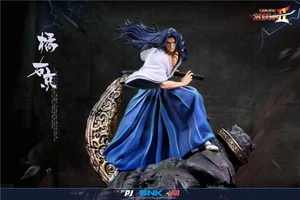 PIJI SNK Samurai Shodown 1/4 Tachibana Ukyō Limited Game Character Statue New - Picture 1 of 8
