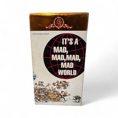 It's a Mad Mad Mad World VHS 2 Tape Set Widescreen, MGM - Image 1 of 3