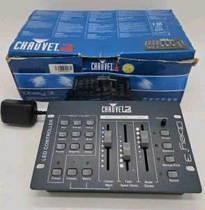 Chauvet Obey 3 3-Channel DMX Lighting Controller- Tested Works - Picture 1 of 6