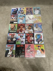 PSA Magazine Lot Of 19 Deion Sanders Frank Thomas Tatis Willie Mays Clemente - Picture 1 of 3