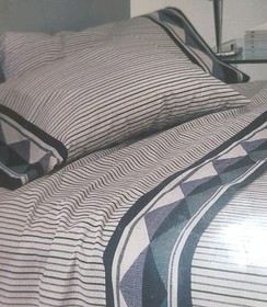 Vintage Twin Sheets New retro Percale Neo Geo Design Funky blue Sears Set