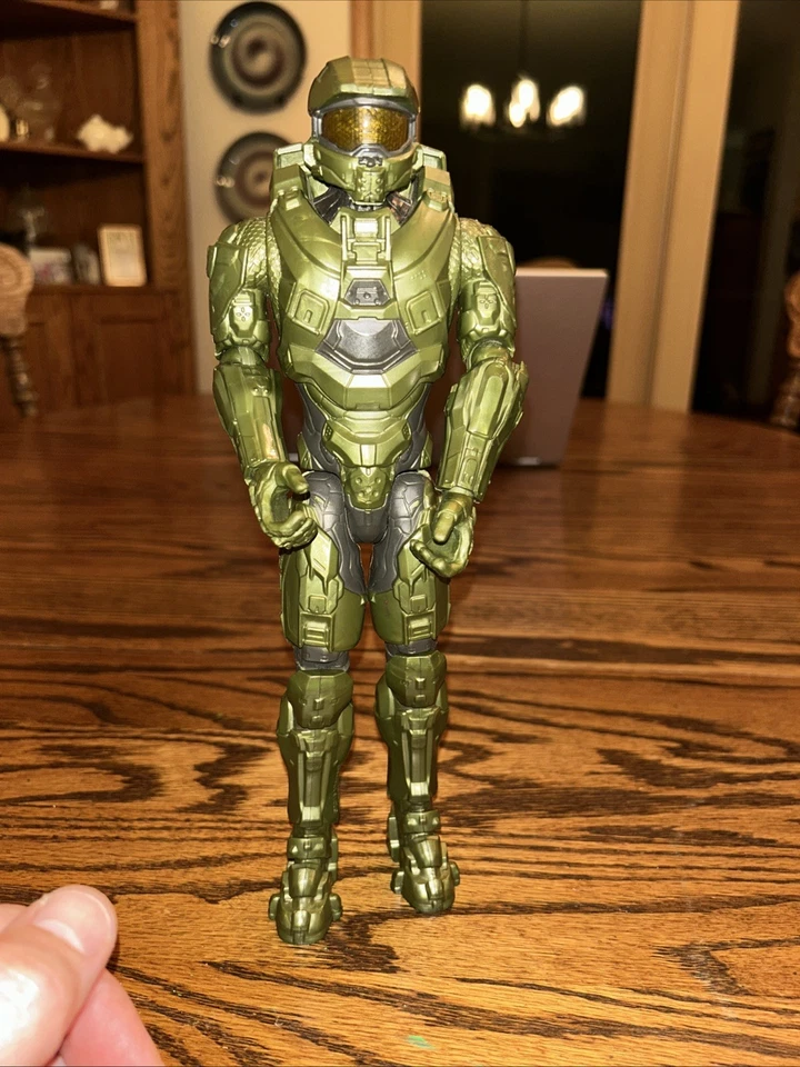 Figura de acción Halo 4 12 pulgadas Master Chief sin rifle de asalto Spartan 2015 Mattel Foto 1 de 4
