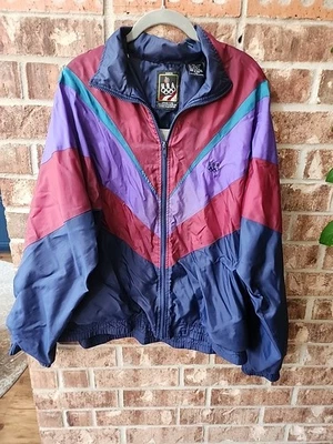 Vintage JC Penney usa olympic windbreaker size Large - Image 1 of 4