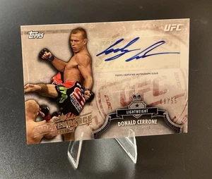 Donald Cerrone Signed 2013 Topps UFC Bloodlines Independence # /55 - RARE!! - Picture 1 of 3