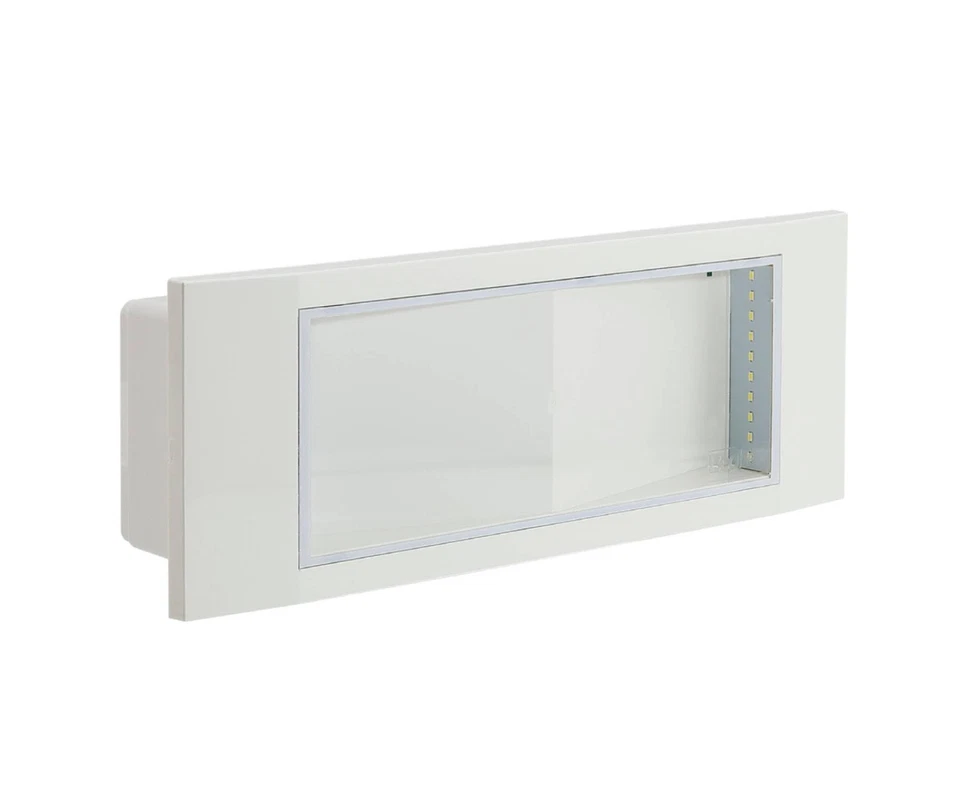 Beghelli BEG1499 Plafoniera Emergenza LED 11 W 2 x 10 LED LiFe 3,2V 1,5Ah 105mA - Immagine 1 di 1