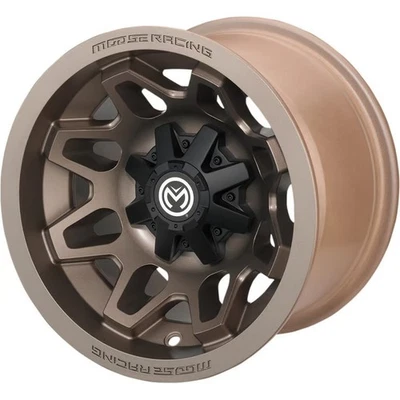 Moose 416X Wheel - 14x8 - 4+4 Offset - 4/110 - Bronze ATV/UTV 416MO148110BZ4 - Image 1 of 3