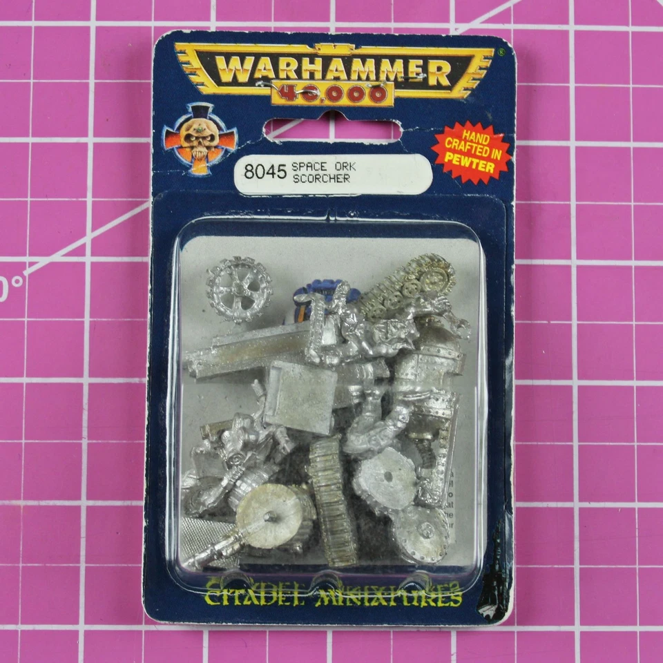CLÁSICO Warhammer 40K Space Ork Scorcher Nuevo en Caja Metal Raro Fuera de Stock Ciudadela Orcos Scorcha Foto 1 de 1