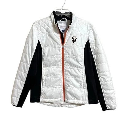 G-III Womens MLB Genuine Merchandise San Francisco Giants Quilted Jacket XL Zip - Image 1 of 4