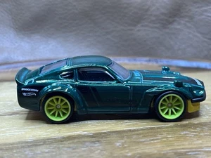 HOTWHEELS 71 DATSUN 240Z PROTOTYPE SPUN & RIVETED SPECTRA EMERALD GREEN MT - Picture 1 of 11