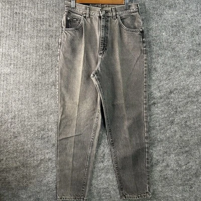 Vintage Lee Jeans Womens 10 Petite Black Made In USA - Image 1 of 4