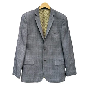 Ted Baker Herren Endurance Wolle Karo Blazer Gr. 40R Sport Mantel Preppy OldMoney - Bild 1 von 17