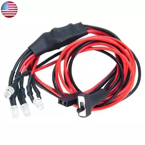 1:24 RC Car Front LED Headlight Light Lamp Set For 1:24 Axial SCX24 AXI00001 US - Picture 1 of 11