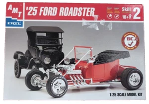 AMT Ertl 31223 1/25 '25 Ford Roadster Kit Modellino Personalizzabile, Auto, Abilità 2 - Foto 1 di 7