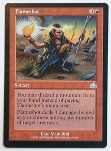 Flameshot NM Prophecy MTG Magic The Gathering Red English Card - Picture 1 of 1