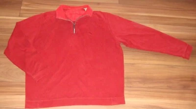 Suéter Tommy Bahama Manga Larga Media Cremallera Para Hombre Talla Grande 100% Algodón Pima Foto 1 de 4