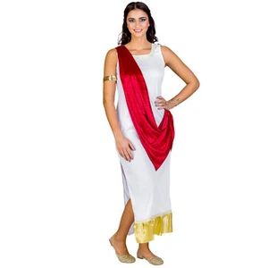 Griechische Göttin Kostüm für Damen Griechin Karneval Fasching Verkleidung Kleid - Bild 1 von 4