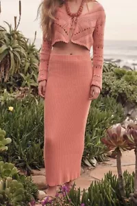 NWT Free People Beach Morgan Fauxchet Sweater Set Size S Z106-5 - Picture 1 of 2