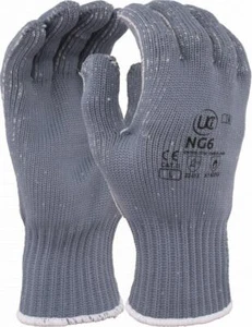 12 x UCI NG6 Heavy duty 7 Gauge Nylon Cut 2 Comfort Hardwearing Glove - Picture 1 of 3