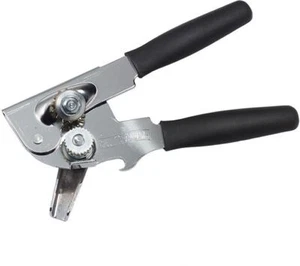 HEAVY DUTY BLACK PLASTIC GRIP CAN OPENER (BRAND NEW) - Picture 1 of 1