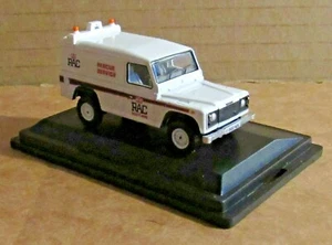 OXFORD DIECAST LAND ROVER DEFENDER RAC RESCUE SERVICE 1:76 SCALE MODEL CAR - Picture 1 of 5