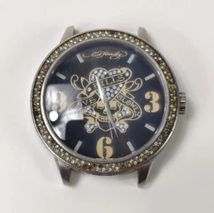 Ed Hardy Apollo Love Kills Slowly Watch (FOR (RESTORATION OR PARTS) - Picture 1 of 6