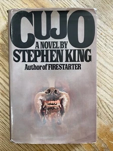 Stephen King CUJO 1981 Hardcover Dust Jacket 1s Edition 1st Printing - Imagen 1 de 9