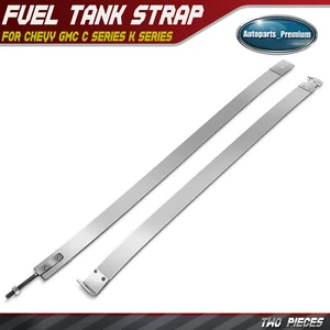 2 correas para tanque de combustible de gasolina para Chevrolet GMC C/K 1500 2500 3500 1988-2000 25 galones - Imagen 1 de 9