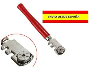 CORTA CRISTAL CORTAVIDRIO ESPEJOS CRISTALES 6 RUEDAS DE CORTE PROFESIONAL - Imagen 1 de 1