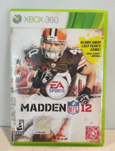 Madden NFL 12 (Microsoft Xbox 360, 2011) CIB mit Handbuch. Getestet. - Bild 1 von 4