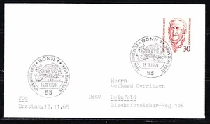 Germany 1969 FDC cover Mi 611 Sc 1013 Ernst Moritz Arndt,poet,historian,famous - Picture 1 of 1