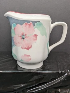 Sango Quadrille Semi Porcelain 214641 Savannah Pattern Creamer by Joan Luntz - Picture 1 of 7