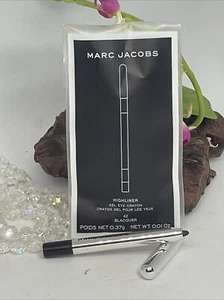 Marc Jacobs Highliner Gel Eye Crayon Eyeliner - 42 Blacquer - Travel Size - New - Picture 1 of 6