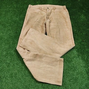 Vintage Levi's Corduroy Pants Mens 36 1978 rare 70s velvet straight Zip Fly rare - Foto 1 di 15