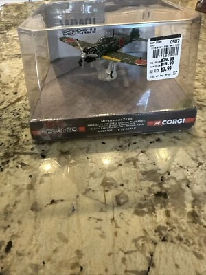 Original 2005 CORGI AVIATION ARCHIVE WWII Legends MITSUBISHI ZERO Die Cast 1:72 - Image 1 of 4