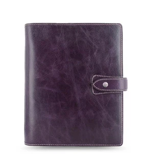 Organizador Planificador Diario Filofax Talla A5 Cuero Púrpura 025851 #JP - Imagen 1 de 7