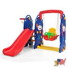 Baby Toys Toddler Climber And Swing Playset Multifunctional Swing Set 3 In 1 