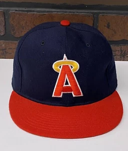 California Angels Hat Cap Mens 6-5/8 New Era Pro Model Authentic Diamond - Picture 1 of 9