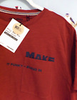 BNWT men's Make It Funky Blend In T-SHIRT TOP XL tee Blend Company red NEW