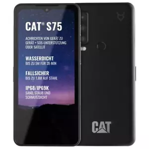 CAT S75 16,7 cm (6.58") Android 12 5G 6 GB 128 GB 5000 mAh Nero - Foto 1 di 1