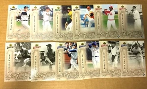 Lote de 12 tarjetas de béisbol de bateo MVP de cubierta superior - 2005 - Imagen 1 de 3