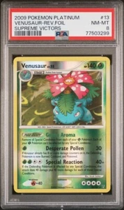 Pokemon 2009 Supreme Victors Venusaur 13/147 Reverse Holo PSA 8 - Bild 1 von 2