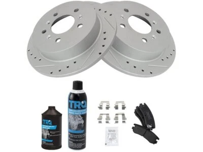 Kit de pastillas de freno y rotor trasero para Chevrolet Monte Carlo 2006-2007 22137 GBKH Foto 1 de 2